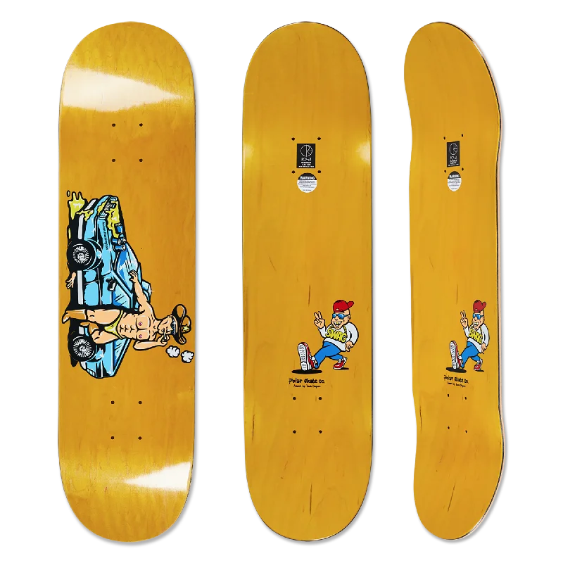 Custom Skateboard Deck For High-Speed Skateboarding-Polar Aaron Herrington Cowboy Cop Deck - 8.25