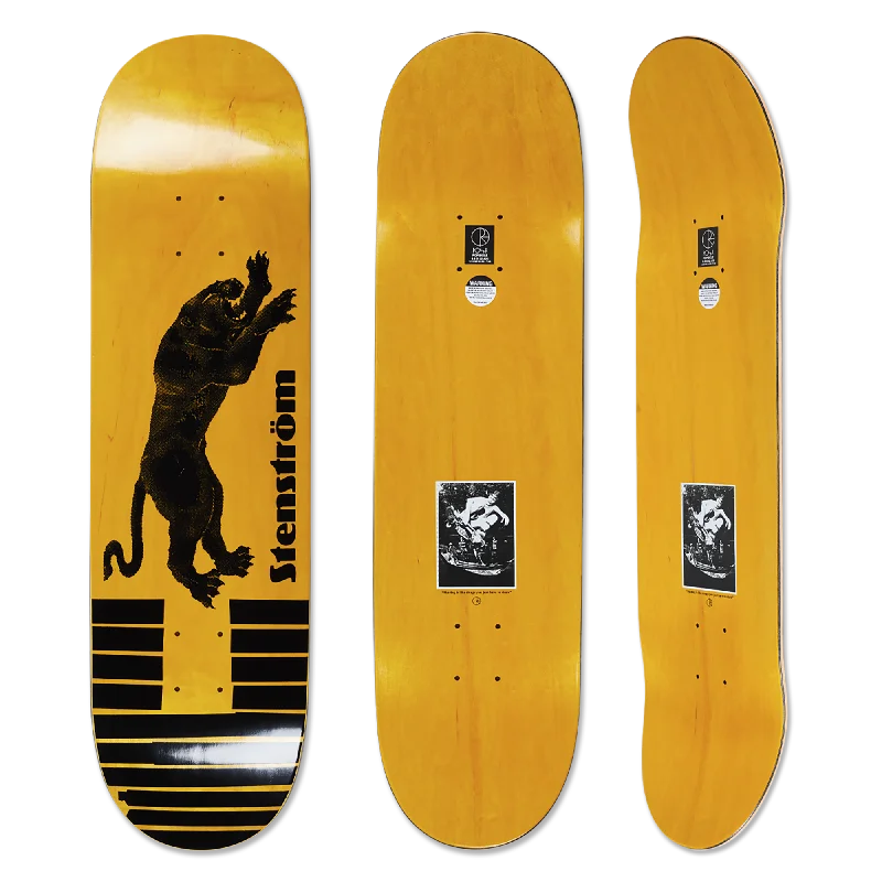 Personalized Skateboard Deck For Creative Designs-Polar David Stenström Tape And Panther Deck - 8.5