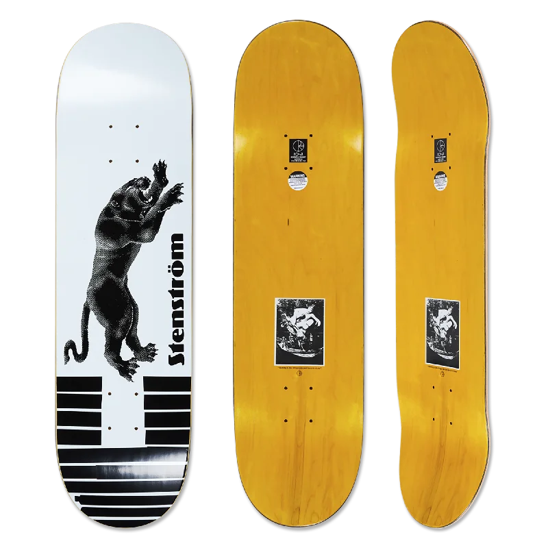 Custom Skateboard Deck For Professionals-Polar David Stenström Tape And Panther Deck - 8.75