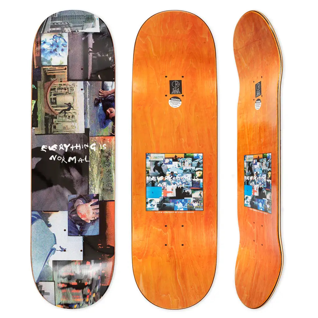 Custom Skateboard Deck For High-Speed Rides-Polar Everything is Normal C Skateboard Deck