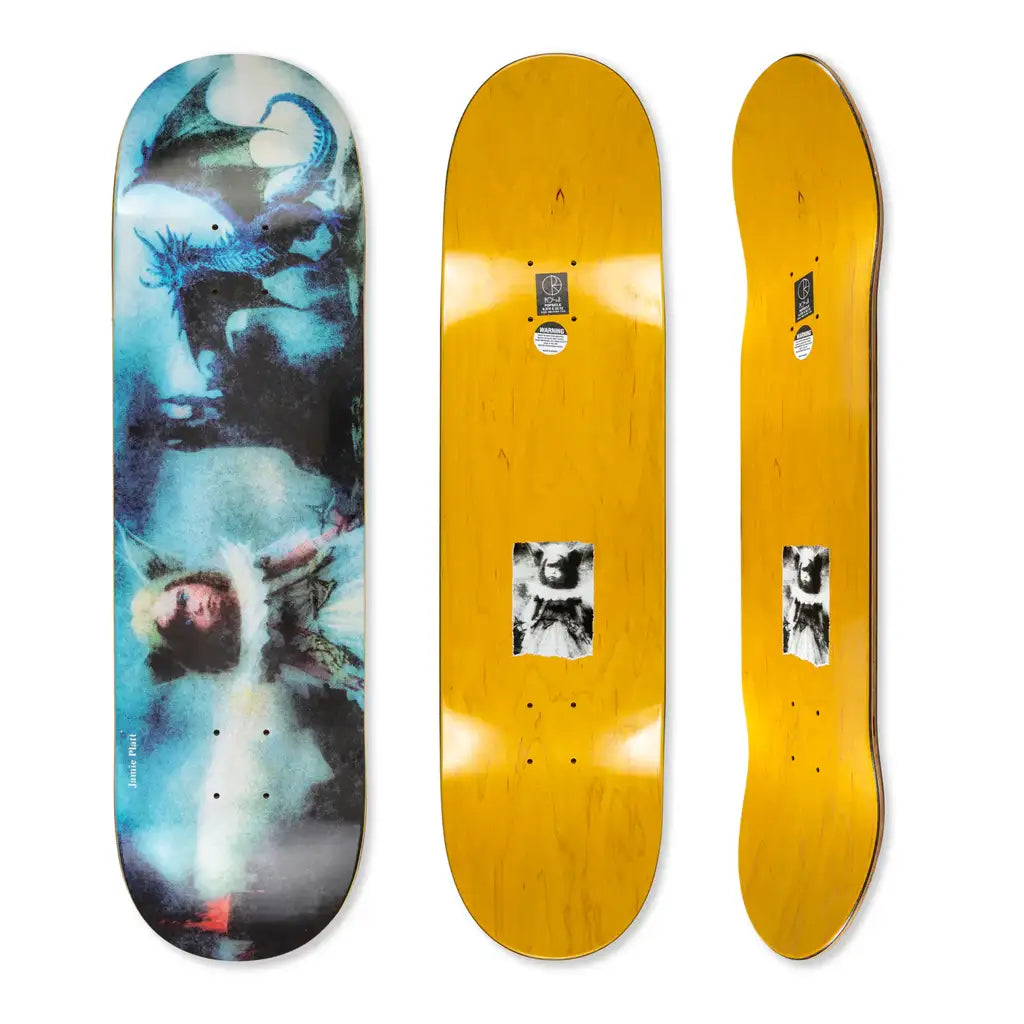 Custom Skateboard Deck For College Students-Polar Jamie Platt Dragon Land Skateboard Deck