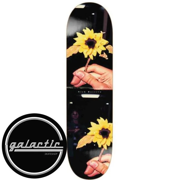 Custom Skateboard Deck For Unique Graphics-Polar Nick Boserio Flower Deck 8.25"