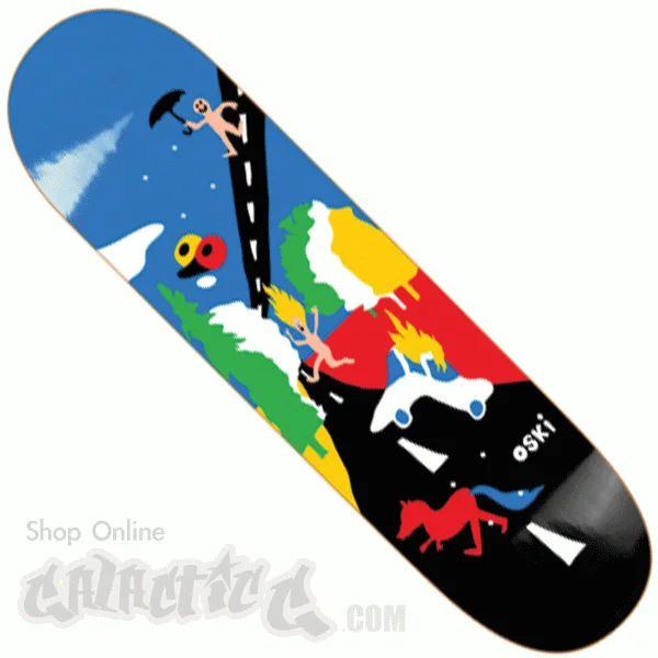 Custom Skateboard Deck For Modern Skaters-Polar Oskar Rozenberg Beautiful Day Deck 8.0"