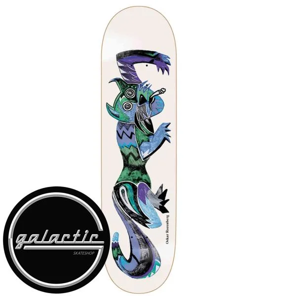 Personalized Skateboard Deck For Collectors-Polar Oskar Rozenberg Trippin' Deck 8.125"