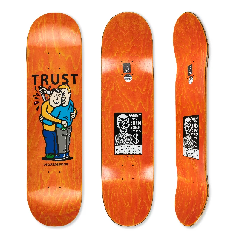 Personalized Skateboard Deck For Custom Artwork-Polar Oski Trust Deck - 8.25