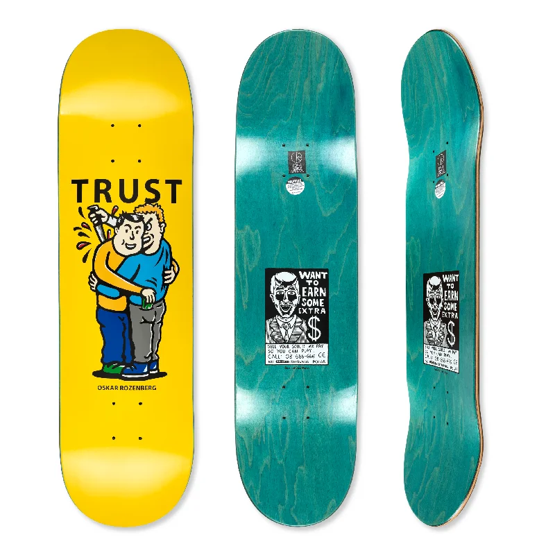 Personalized Skateboard Deck For Custom Shape-Polar Oski Trust Deck - 8.375