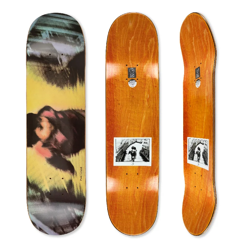 Personalized Skateboard Deck With Abstract Art-Polar Paul Grund Kid in Japan Deck - 8.25