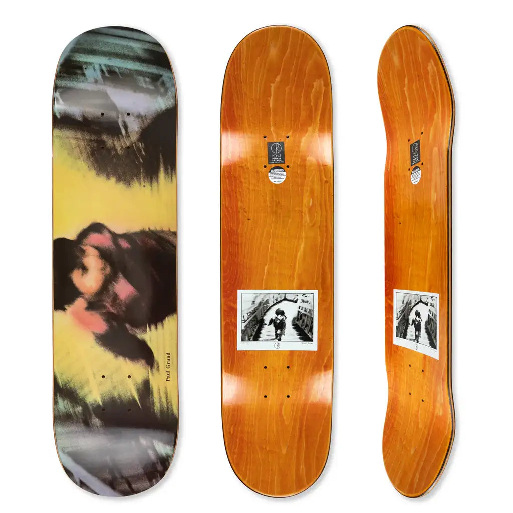 Personalized Skateboard Deck For Team Graphics-Polar Paul Grund Kid in Japan Skateboard Deck