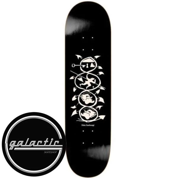 Custom Skateboard Deck For Deck Art-Polar Shin Sanbongi The Spiral Of Life Deck 8.25"