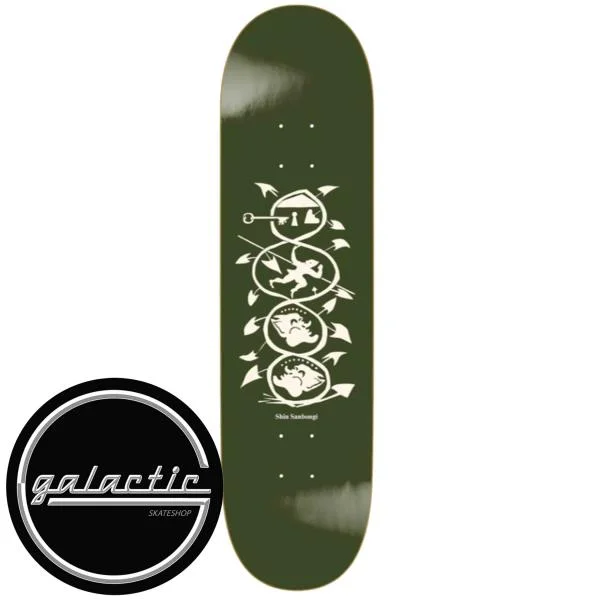 Personalized Skateboard Deck For Skater Art-Polar Shin Sanbongi The Spiral Of Life Deck 8.5"