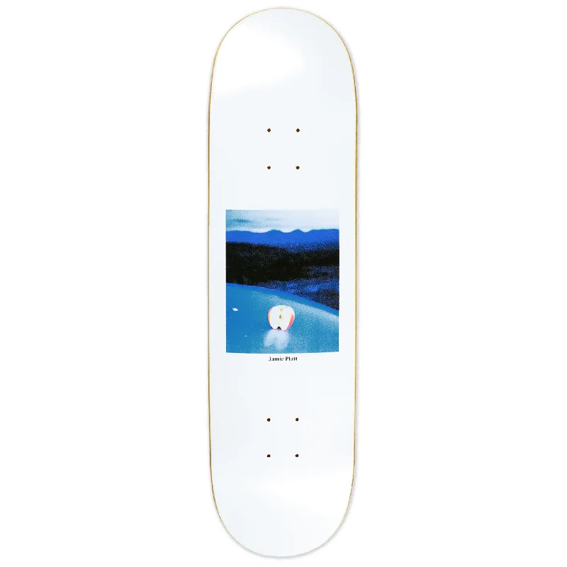 Personalized Skateboard Deck For Trendy Designs-Polar Skate Co Jamie Platt Apple Shaped Deck P2 Shape