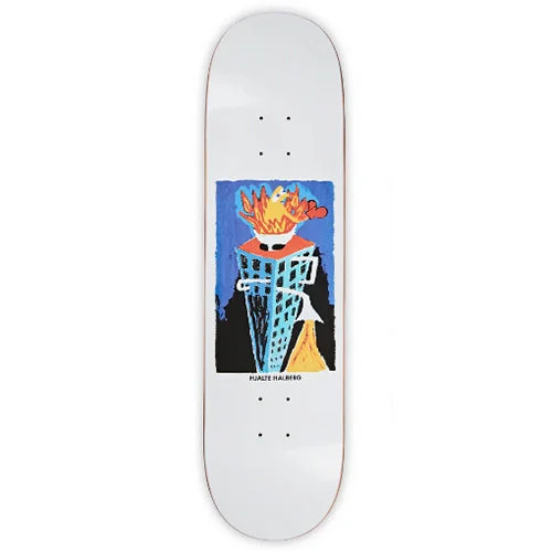 Personalized Skateboard Deck For Artistic Expression-Polar Skate Co "HJALTE HALBERG Burning Sink" Skateboard Deck 8.375"