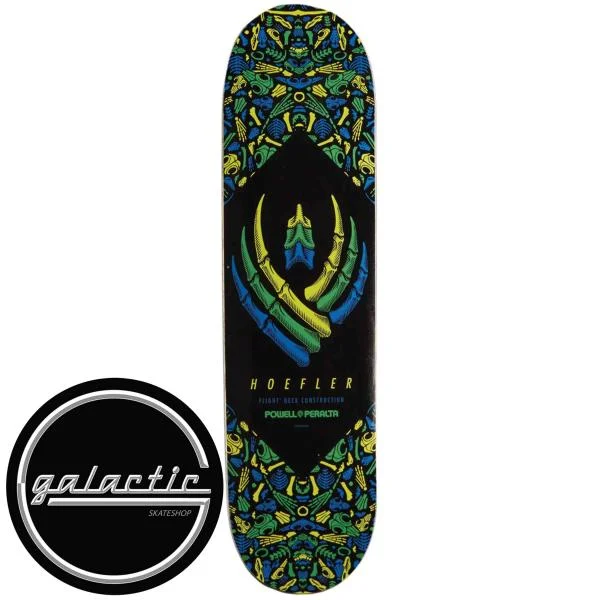 Custom Skateboard Deck With Logo-Powell Flight 247 K20 Kelvin Hoefler Bones Brazil Deck 8.0"