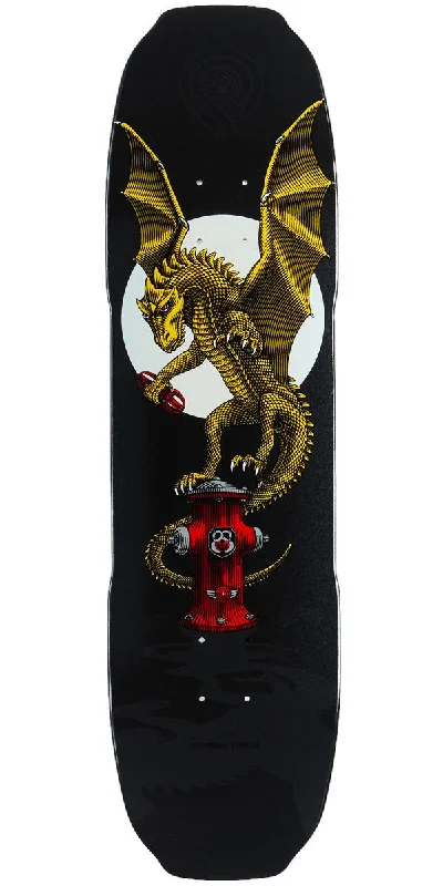 Custom Skateboard Decks For Sale-Powell-Peralta Andy Anderson Baby Heron Vajra Skateboard Deck - Black - 8.40"