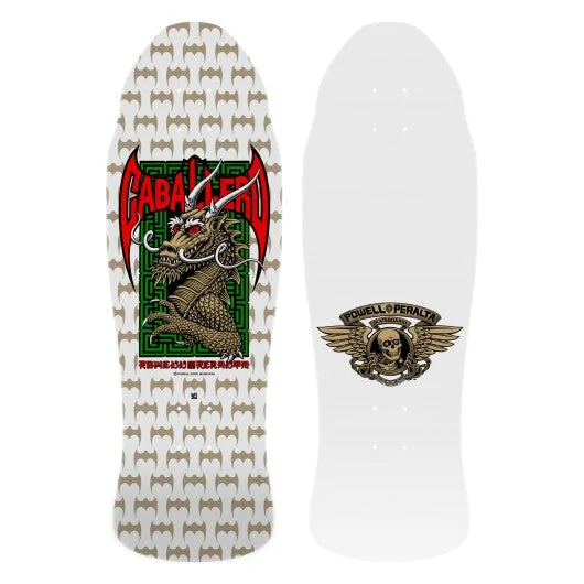 Personalized Skateboard Deck With Pop Culture Graphics-Powell Peralta Caballero Street Dragon 19 9.625" Re-Issue Deck