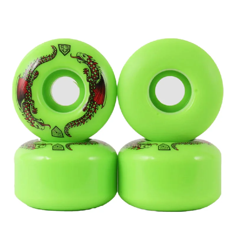 Skateboard Wheels For Slippery Streets-Powell Peralta Dragon Formula Wheels - 93a 53mm