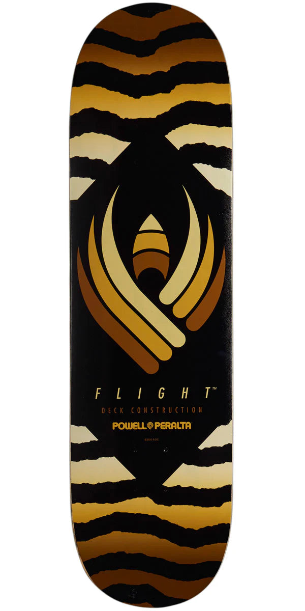 Custom Skateboard Deck For Professionals-Powell Peralta FLIGHT Deck 8.75" Safari Yellow