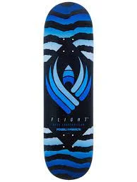 Personalized Skateboard Deck For Deck Collections-Powell Peralta FLIGHT Deck 9" Safari Blue