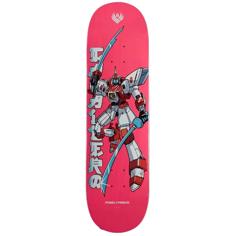 Custom Skateboard Deck For Strong Durability-Powell-Peralta Flight Steve Caballero Gundam Skateboard Deck - Pink - 8.50"