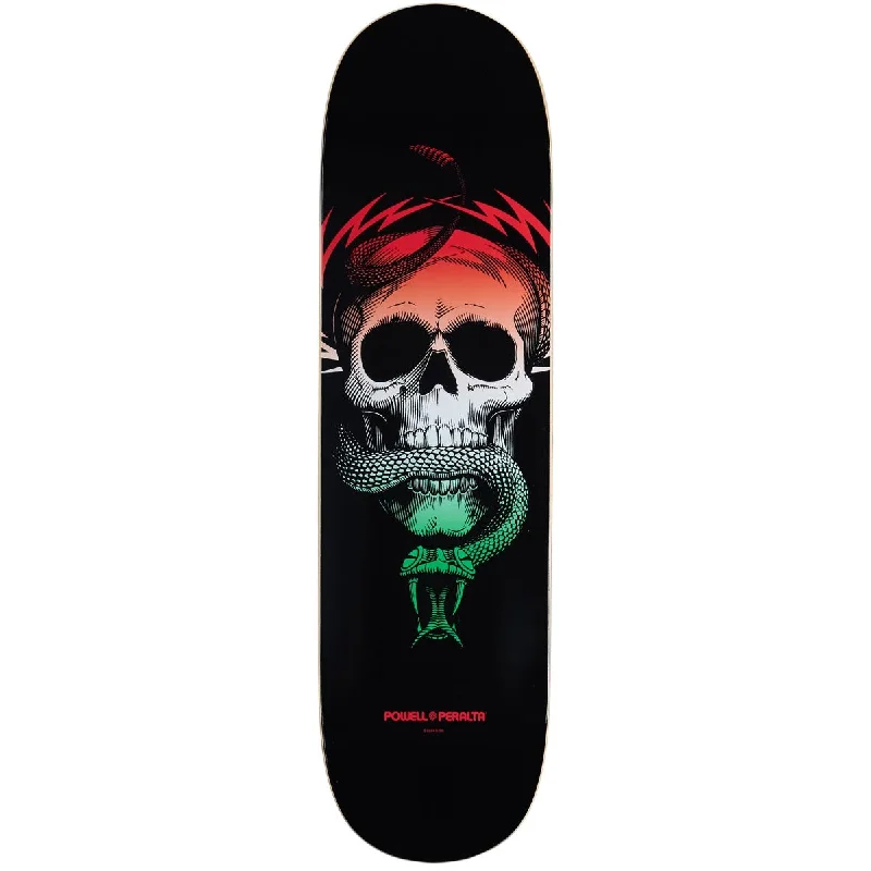 Personalized Skateboard Deck For Trick Riders-Powell-Peralta Mike McGill Skull & Snake Skateboard Deck - Green Fade - 8.50"