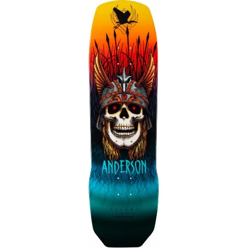 Personalized Skateboard Deck For Artistic Skateboards-Powell Peralta Andy Anderson Heron Skull Flight Skateboard Deck 9.13"