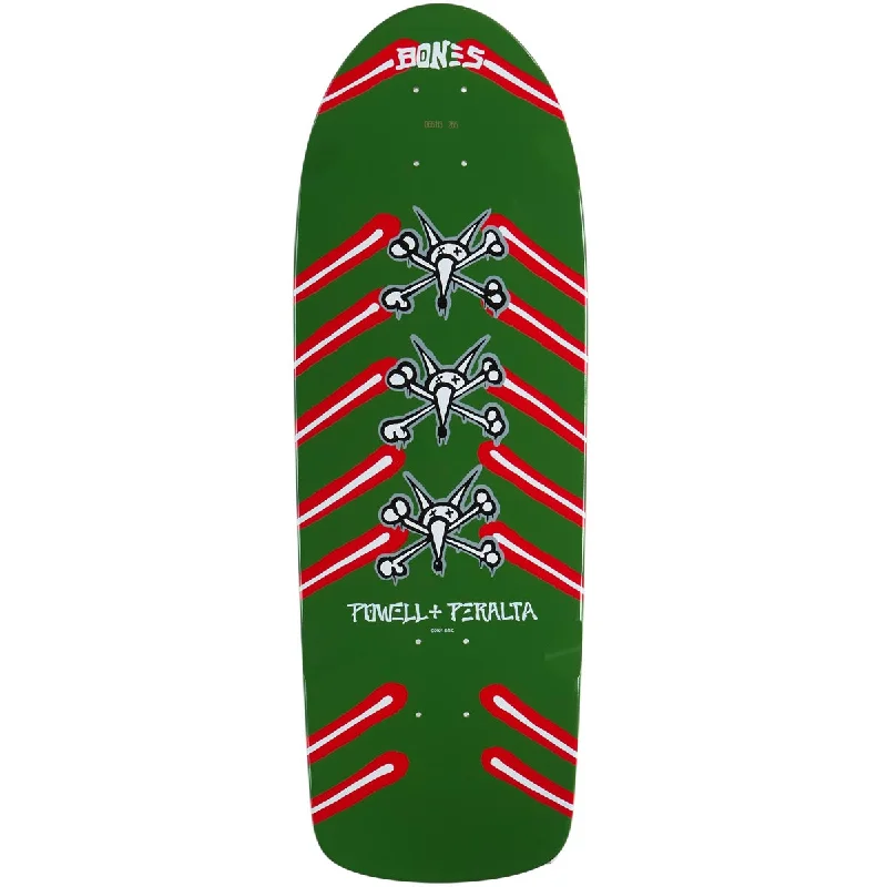 Custom Skateboard Deck For Athletic Decks-Powell-Peralta Rat Bones OG Skateboard Deck - Olive Green - 10.00"