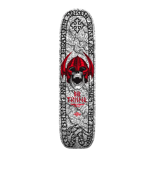 Personalized Skateboard Deck For Young Skaters-Powell Peralta - Welinder - Pearl White - Freestyle 7.25 x 27.00