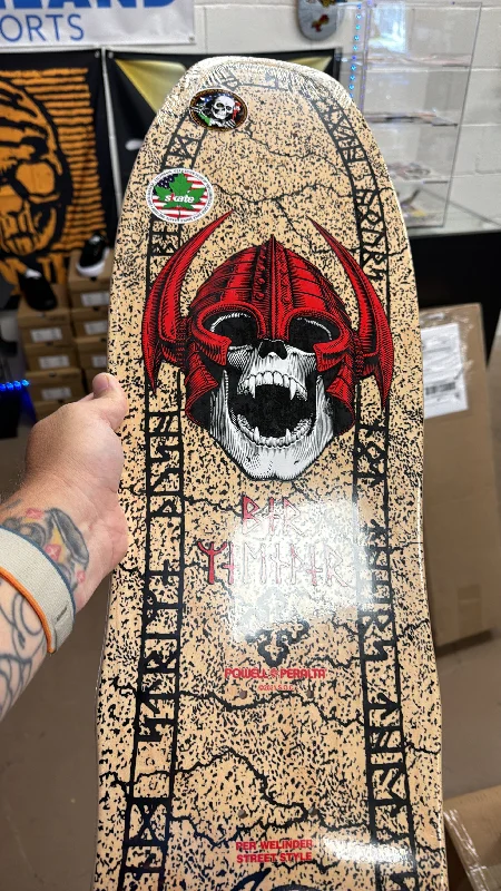 Personalized Skateboard Deck For Signature Styles-Powell Peralta - Welinder Street - Reissue - Natural - 9.625