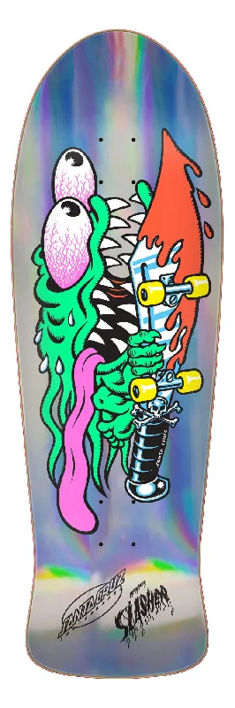 Personalized Skateboard Deck For Top Performance-***Pre-Order*** Santa Cruz - Meek - Slasher Reissue - 10.1