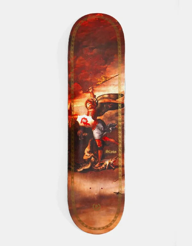 Personalized Skateboard Deck With Special Paintings-Primitive Silvas Protector Gold Pack Skateboard Deck - 8.25"