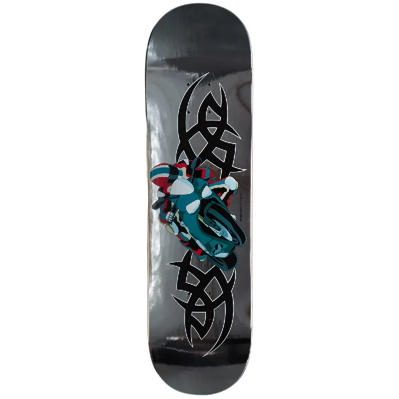 Custom Skateboard Deck For Unique Graphics-Primitive Team Moto Deck Skateboard Deck - Silver - 8.38"