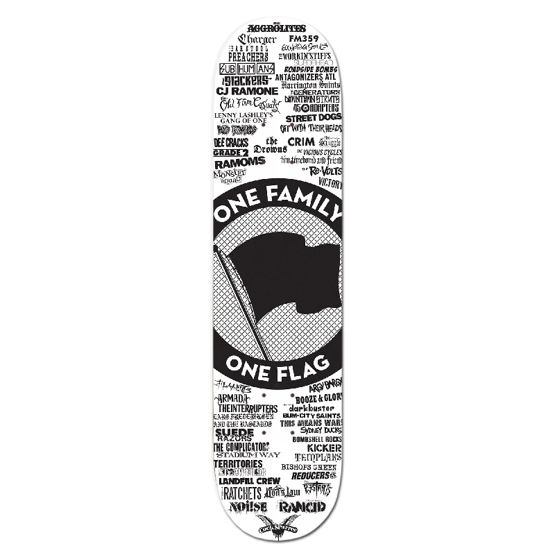 Custom Skateboard Deck For Collectible Boards-Pirates Press - One Family One Flag - Skateboard Deck