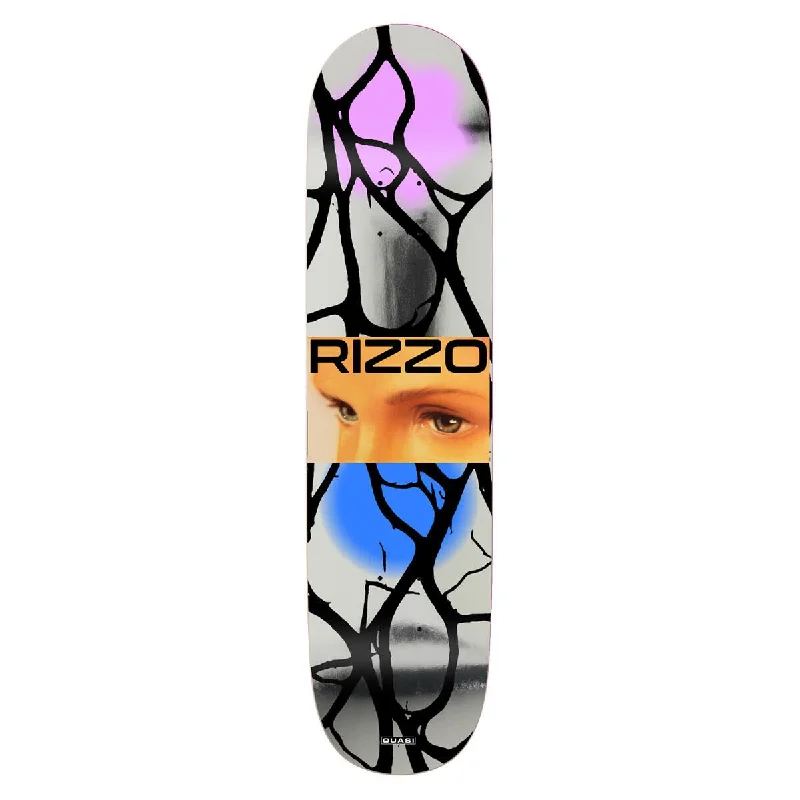 Personalized Skateboard Deck Designs-Quasi Deck Dick Rizzo Tearz - 8.375