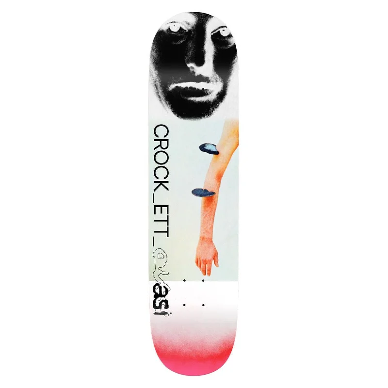 Personalized Graphic Skateboard Deck-Quasi Deck Gilbert Crockett Bio - 8.25