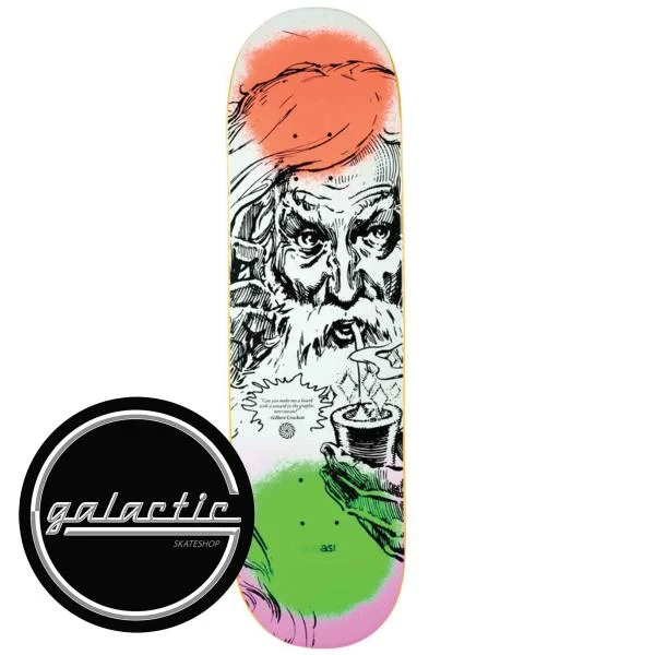 Custom Skateboard Deck For Trendy Styles-Quasi GC Wiz Deck 8.375"