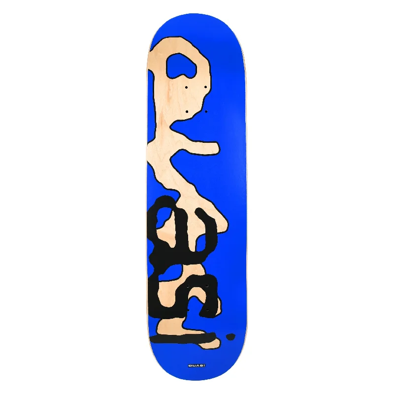 Custom Skateboard Deck For Skateparks-Quasi Lowercase Deck 8.625 Blue