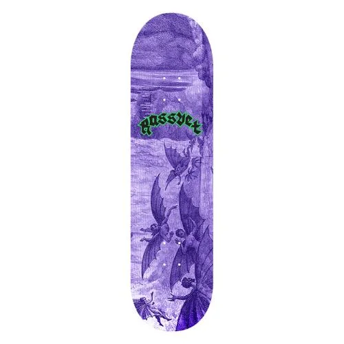 Custom Skateboard Deck For High-Speed Rides-Rassvet "Goth Wood" Skateboard Deck 8.5"