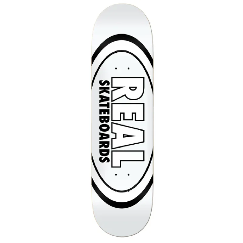 Custom Skateboard Deck For Collectible Boards-Real Classic Oval Deck 8.38"