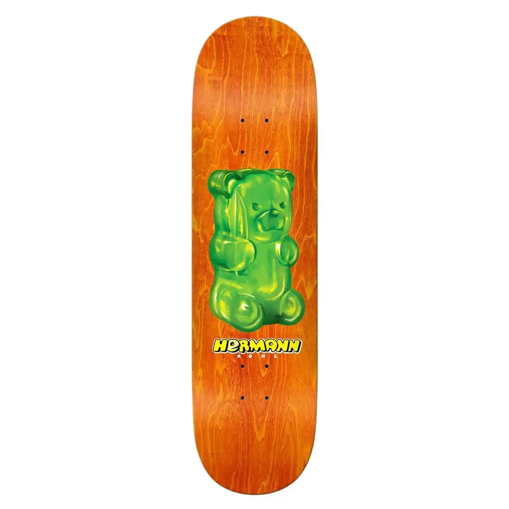 Personalized Skateboard Deck For Custom Skateboards-Real Hermann Stone Fun Bear Skateboard Deck Assorted