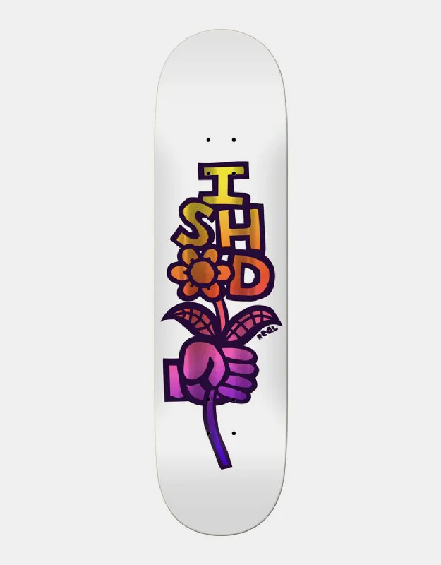 Custom Skateboard Deck For Custom Logo Designs-Real Ishod Bouquet Skateboard Deck - 8.38"