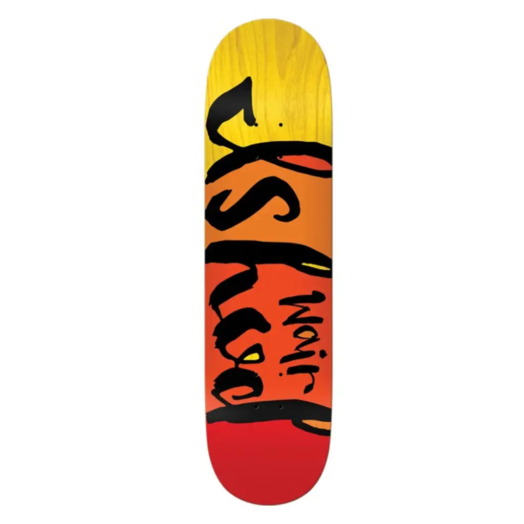 Personalized Skateboard Deck For Quick Turns-Real Ishod Wair Script Colorblock Skateboard Deck