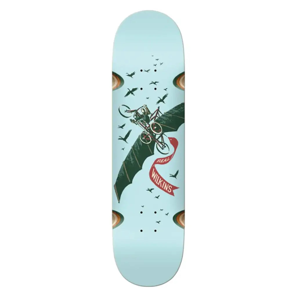 Personalized Skateboard Deck For Skater Art-Real Jimmy Wilkins Transport Skateboard Deck ( Wheel Wells )