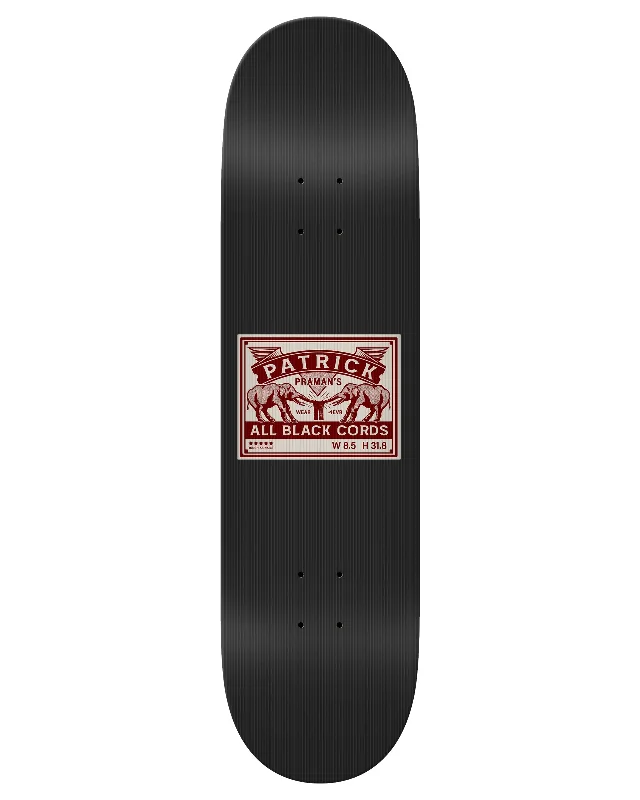 Personalized Skateboard Deck For Unique Custom Artwork-Praman Cords 8.5" Deck