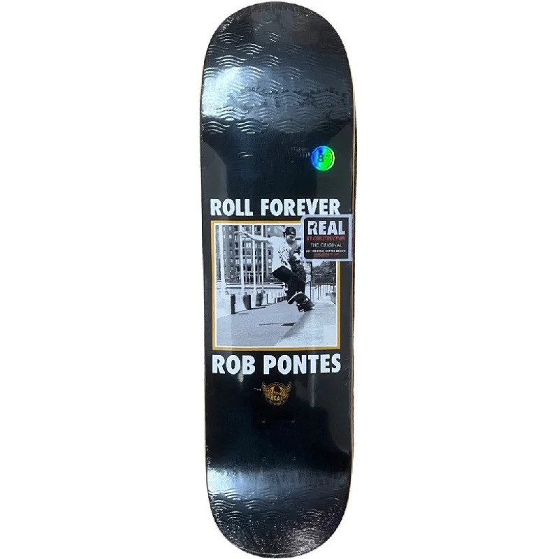 Custom Skateboard Deck For Trendy Styles-Real Roll For Rob Roll Forever Deck 8.06"