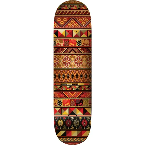 Custom Skateboard Deck For Trendy Styles-Real Skateboards Praman Silk Road Secret Pro 8.38" Deck