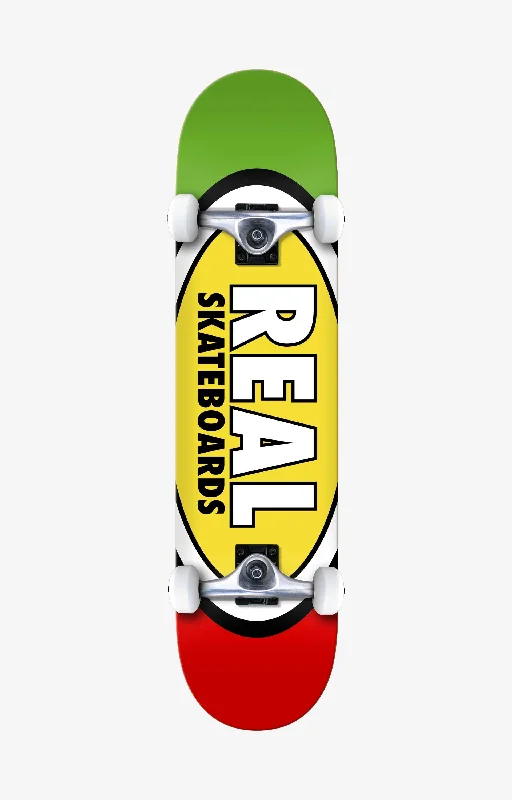 Custom Skateboard Deck For All Ages-Real Team Edition Oval Complete Deck, 8.25"