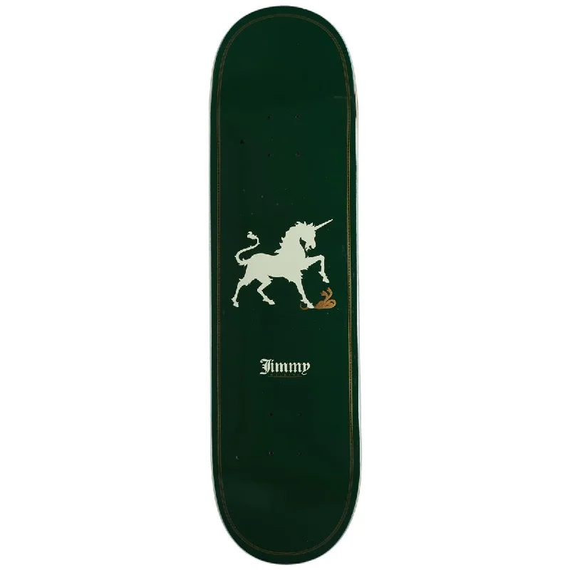 Custom Skateboard Deck For Eco-Friendly Materials-Real Wilkins Unicorn Skateboard Deck - Green - 8.38"