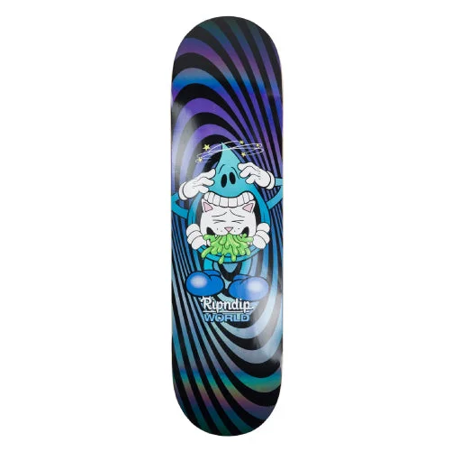 Personalized Skateboard Deck Designs-Rip N Dip X World Industries Wet Willy Nerm Skateboard Deck 8.25"