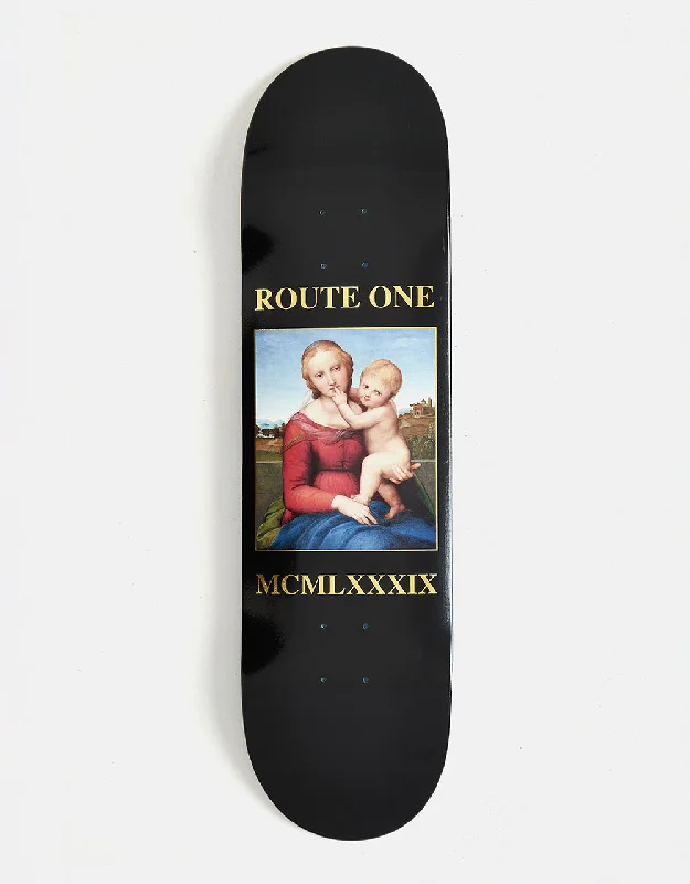 Custom Skateboard Deck For Outdoor Skating-Route One MCMLXXXIX Ssh! Skateboard Deck - 8.5"