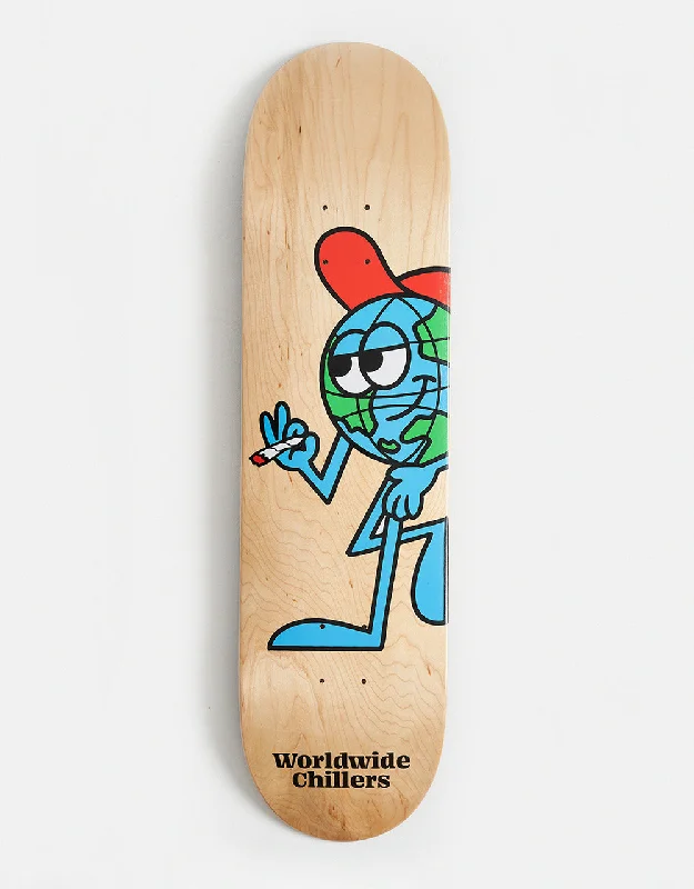 Custom Skateboard Deck For Heavy Riders-Route One Worldwide Chillers Skateboard Deck - 8.25"